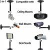 2-Be-Best Mini Projector Ceiling Mount 360 Adjustable Projector Wall Mount Length 7in / 18cm Projectors Mounts Black view 4