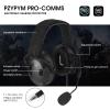 AC-536 ANR Pro-Comms Electronic Hearing Protector Walkie Talkie PTT Headphone,Earmuffs Noise-Canceling Boom Microphone Radio Headset,Noise Reduction Rating NRR 26dB (pins for motorola xpr3300e) view 3