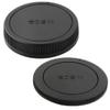 [2-Pack] EF-M Mount Body Cap and Rear Lens Cap Set Compatible for Canon EOS M200 M100 M50 M50 Mark II M10 M5 M6 M6 Mark II M3 M2 M and More Canon EF-M Mount Mirrorless Camera and Lens view 2