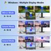 Docking Station Dual Monitor for Dell/HP/Lenovo Laptop, Dual HDMI Adapter for 2 Monitors, 8 in 1 USB C Docking Station with HD/USB/PD/SD/TF, HDMI Splitter for Dual Monitors Extended Display view 4
