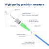 lidkew FC/UPC to SC/APC Fiber Optic Cable, Armored Fiber Optic Internet Cable,Single Mode Simplex Optical Cord,Ethernet Fiber Optic Jmper,9/125m OS1/OS2 Compatible,LSZH Blue 20m/64ft view 2