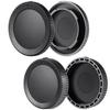 [2-Pack] Z-Mount Body Cap and Rear Lens Cap Set Compatible for Nikon Z5 Z5II Z6 Z6II Z6III Z7 ZII Z8 Z9 ZF Z30 Z50 ZFC and More Nikon Z Mount Mirrorless Camera and Lens view 1
