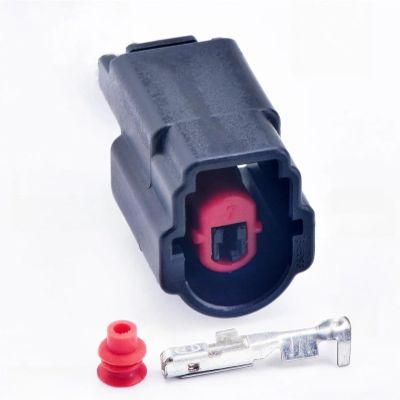 1 Set 1 Pin Female Automobile wat/erp/;ro/ofW Connector pl;/UG E-5093 with Terminal Pin ForF/or-d