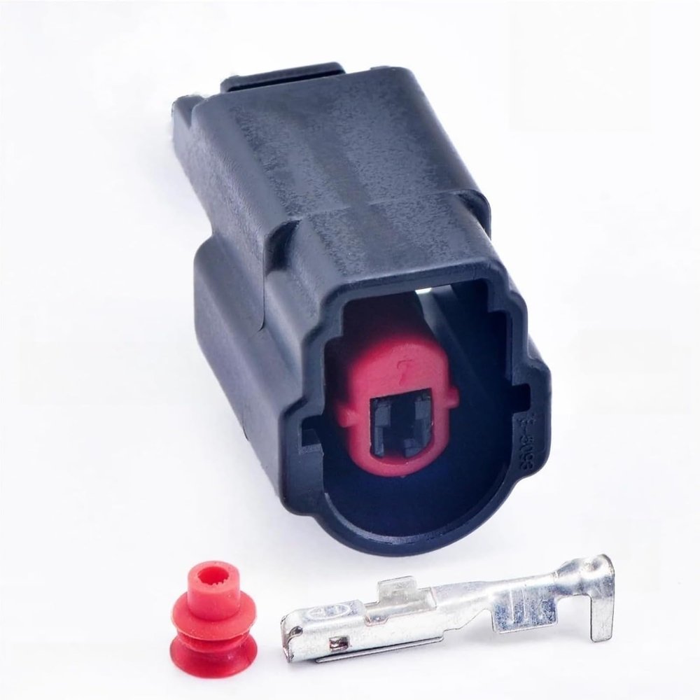 1 Set 1 Pin Female Automobile wat/erp/;ro/ofW Connector pl;/UG E-5093 with Terminal Pin ForF/or-d