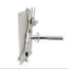 ADBWEKKF DL-TBM-L03 Universal 7" -10.6" Tablet Desktop Mount Wall Bracket with Safety Lock Goose Neck Pad Holder Silver Rotate Soft Tube view 2