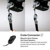 CHI LEVO Camera Wrist Strap  Secure Magnetic Connector Quick Release, Adjustable Hand Strap with Anti-Slip Buckle for DSLR and Mirrorless Cameras (Alcantara Classic) view 2