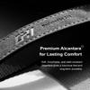 CHI LEVO Camera Wrist Strap  Secure Magnetic Connector Quick Release, Adjustable Hand Strap with Anti-Slip Buckle for DSLR and Mirrorless Cameras (Alcantara Classic) view 3