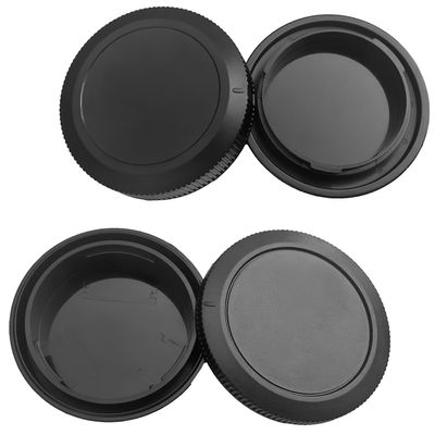 [2-Pack] RF-Mount Body Cap and Rear Lens Cap Set Compatible for Canon EOS R1 R3 R5 R5II R6 R6II R7 R8 R10 R50 R100 R RP and More Canon RF Mount Mirrorless Camera and Lens