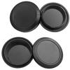 [2-Pack] RF-Mount Body Cap and Rear Lens Cap Set Compatible for Canon EOS R1 R3 R5 R5II R6 R6II R7 R8 R10 R50 R100 R RP and More Canon RF Mount Mirrorless Camera and Lens view 1