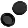 [2-Pack] RF-Mount Body Cap and Rear Lens Cap Set Compatible for Canon EOS R1 R3 R5 R5II R6 R6II R7 R8 R10 R50 R100 R RP and More Canon RF Mount Mirrorless Camera and Lens view 2