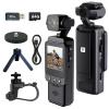 NTMHCTA Mini Body Camera with Audio & Video Recording, Pocket Action POV Camcorder 270 Rotation 1080P FHD, 64GB Wearable Camera for Security, Work, Guard, Travel view 1