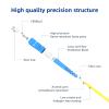 lidkew 2m/6.4ft Fiber Patch Cable,SC/PC to SC/APC Single Mode Simplex Fiber Optic Cable,9/125m Ethernet Fiber Optic Jmper,Optical Patch Cord,LSZH Yellow view 2