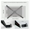 ADBWEKKF OA-7X Multimedia Desktop Dual Arm 27inch LCD Monior Holder+ Laptop Holder Stand Table Full Motion Dual Monitor(OA-7X-AD600) view 3
