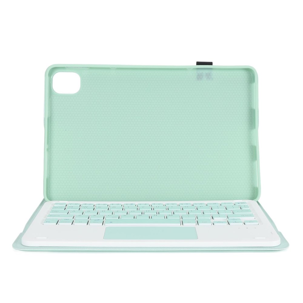 UPALDHOU 11in Keyboard Box of the Tablet with Lithium Ion for Pad 5 and 5 Pro, Ideal for Working and Watching Videos, Connection (Light Green)