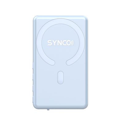 SYNCO XView M4 Phone Selfie Magnetic Monitor Screen Support Audio and Remote Control for Vlog Livestream Shoot Blue