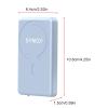 SYNCO XView M4 Phone Selfie Magnetic Monitor Screen Support Audio and Remote Control for Vlog Livestream Shoot Blue view 4