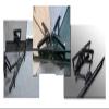 ADBWEKKF 30"-65"80kg 600x400 Heavy Duty Swing Arm Tv Bracket LCD Wall Holder Corner Mounted Retractable LCD Full Motion 6 Arm view 3