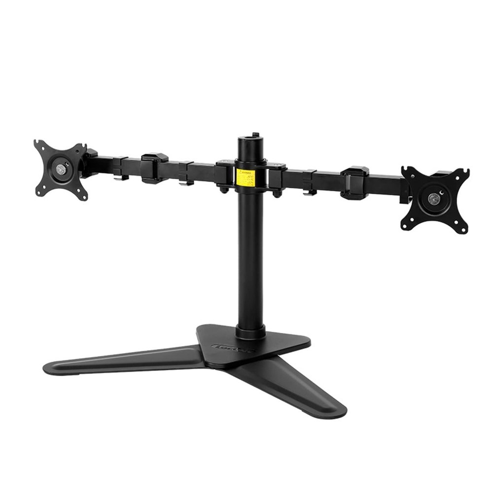 ADBWEKKF D2D Desktop Stand 10"-30" Dual Monitor Holder Full Motion LED LCD Computer Mount Arm Max.Loading 10kgs Each Head