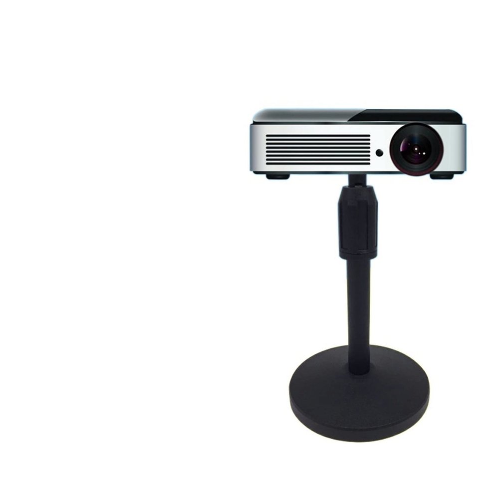 ADBWEKKF PMA-T2 Height Adjustable 21-30cm Steel Small Mini Projector Desk Mount Table Bracket Holder Stand