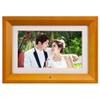 10.1-Inch Digital Photo Frame HD 1080x800 LCD Display, Wooden Frame, 8GB Memory, Video Music Playback, Remote view 1
