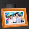 10.1-Inch Digital Photo Frame HD 1080x800 LCD Display, Wooden Frame, 8GB Memory, Video Music Playback, Remote view 3