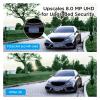 JUCFRDNJ Smart 4K 8MP/5MP PoE Security Camera Color Night Vision Bullet Security Cam Human/Vehicle Detection Surveillance Cameras(8MP POE IP Camera b) view 4