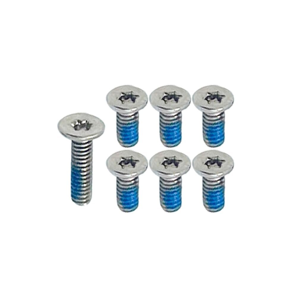 Gintai 7Pcs Lower Bottom Base Cover Case Screws Replacement for ASUS Zenbook 13 UX325 UX325EA UX325JA UX325UA UX325SA Zenbook 14 UX425 UX425EA UX425JA UX425QA UX425IA (Sliver)