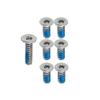 Gintai 7Pcs Lower Bottom Base Cover Case Screws Replacement for ASUS Zenbook 13 UX325 UX325EA UX325JA UX325UA UX325SA Zenbook 14 UX425 UX425EA UX425JA UX425QA UX425IA (Sliver) view 3