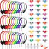 Xuhal 60 Pack Bulk Earbud Headphones for Classroom Student Wired Headphones Class Set Earphones for Students Adults School Library Museum Laptop view 1