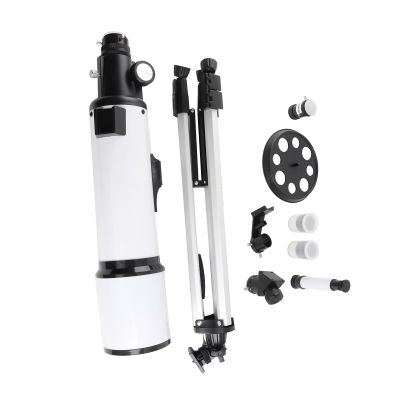 Astronomical Telescope 70mm Aperture 500mm Portable Refracting Telescope Broadband Coating Glass Optics for Adults Kids with Tripod for Viewing Nebulae Bird Watching