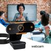 Portable HD USB Web Camera - Video Meeting Camera, Portable Web Cam Setup | 4.33 * 3.35 * 2.56 inches Plug and Play USB Camera, Clear Image Web Device, Laptop Call Streaming Setup view 3