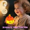 Cute Cake Night Light for Kids, Squishy Silicone Cake LED Night Lamp, Novelty Nursery Nightlight for Kids, Rechargeable Touch Lamp Bedside Lamp 2 Levels Dimmable, Room Decor Gifts for Girls Boys Baby view 2