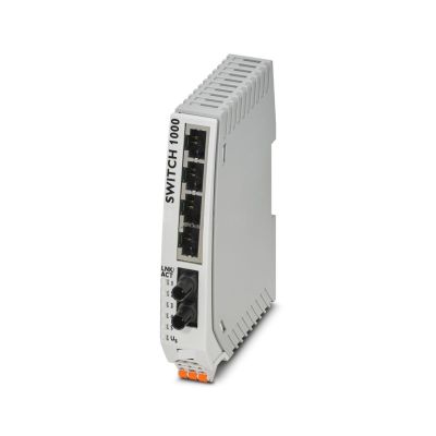 1085179 FL Switch 1004N-FX ST Ethernet Switch, Original Industrial Ethernet Switch