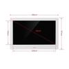 10.1-Inch Digital Photo Frame with HD IPS Display, Motion Sensor, Music/Video Player, Remote Control & HDMI Support view 4