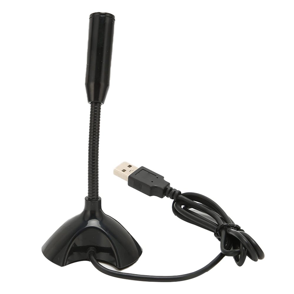 Keenso USB Microphone Omnidirectional Microphone Canceling The Condenser for The Black Web Singing Recording