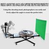 Professional Photography Turntable 360 Rotating Photo Shooting Platform Spinning Photo Video Booth Spinning Camera Slider view 4