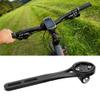 Grcfumo 1 Pc Bike Computer Mount Holder, Bike Computer Mount, Metal Riding Code Table GPS Seat Extension Mount Bracket for Bryton Wahoo (GAPRO seat + Light Clip) view 2