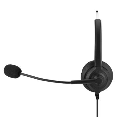 Keenso Call Center Headset Lossless Sound Noise Cancelling Comfortable Wearing for Office Workers (Dual 3.5mm)