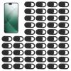 50 Pcs Webcam Cover, Black Practical Laptop Camera Cover Small Portable Phone Camera Covers for Compute Cell Phone PC Accessories to Protect Your Privacy and Security view 1