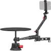 360 Degree Spinner Photography Turntable Shooting Distance 0-110 Cm Rotating Camera Slider Spinning Photo Video Booth Panoramic Shooting Platform view 1