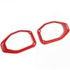 Edinstry Red Interior Trim Roof Speaker Decor Ring for J-ee-p Wr-ANG-ler 2018-2022 JL JLU - Enhance Your Vehicle's Style view 1