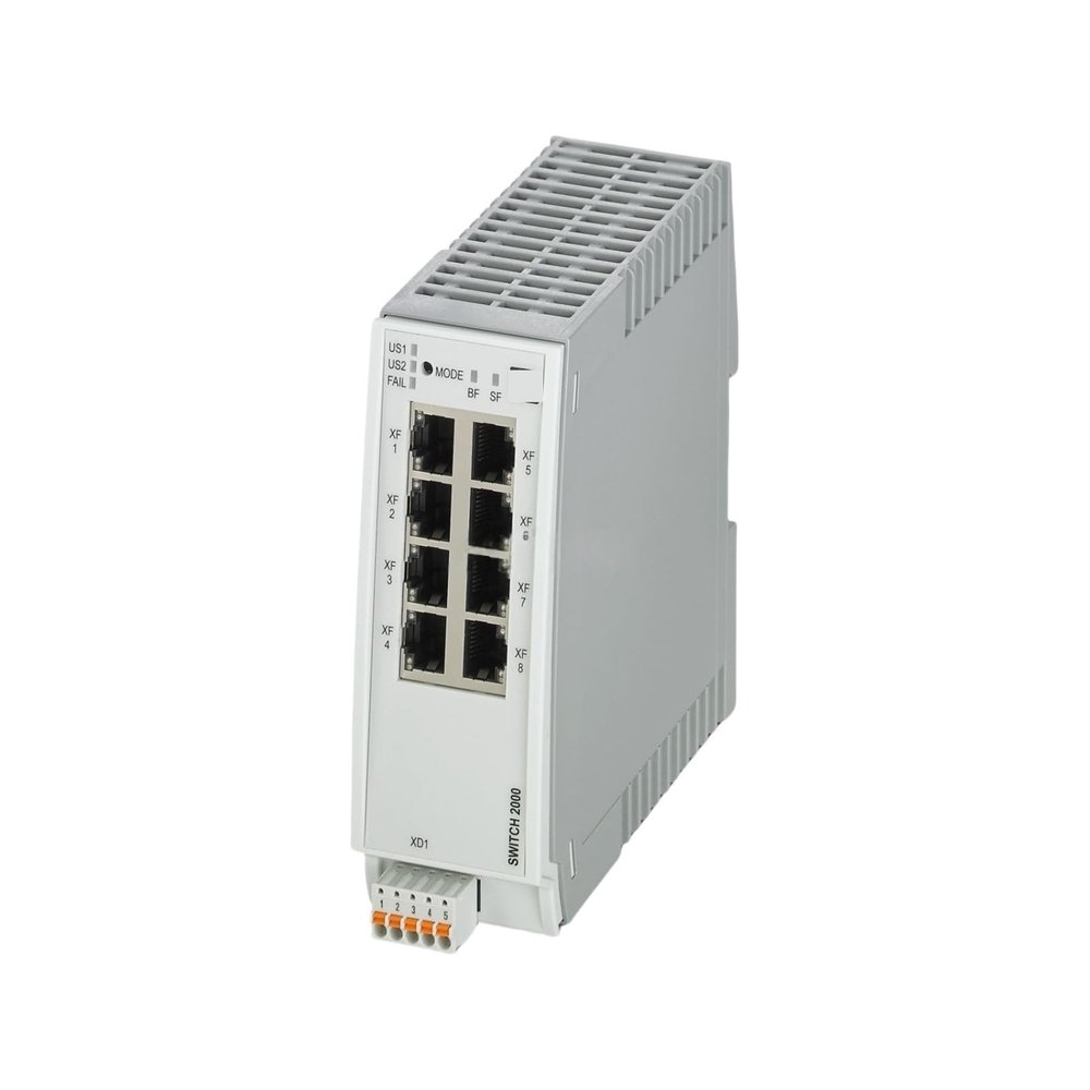 1044024 FL Switch 2208 PN Ethernet Switch, Original Industrial Ethernet Switch