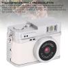 LAISANIM Mini Keychain Camera, 1080P 20MP Digital Camera with 0.96in Screen, Portable Retro Video Camcorder for Video Recording Climbing, Up to 128G Memory Card (not Included) (White) view 2