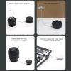 QINGFAN 4Pcs Retractable Cable for Key Up to 100Cm Long Retractable Security Cable Lanyard for Remotes and Game Controllers view 2