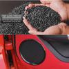 Edinstry Carbon Fiber Door Speaker Ring Trim Cover Frame Sticker for F-or-d M-us-Tang 2015-2022 view 3