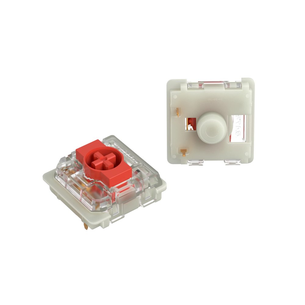 GATERON KS-33 RGB Low Profile 2.0 Keyboard Switches(Red,110PCS)