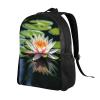 BWLHJKE Travel Backpack for Women Men water lily Laptop Backpack Large College Bag Waterproof Casual Daypack view 2