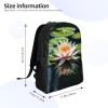 BWLHJKE Travel Backpack for Women Men water lily Laptop Backpack Large College Bag Waterproof Casual Daypack view 4
