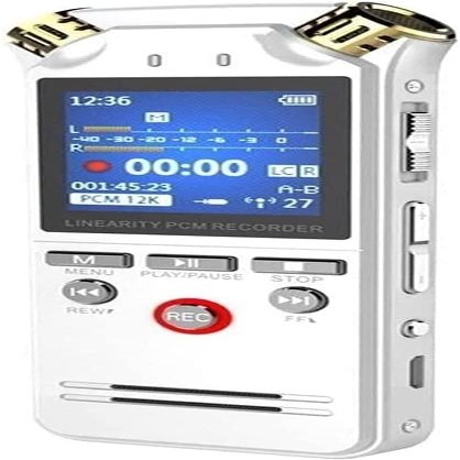 Datianu Mini Voice Recorder - Voice Activated Recordings -40 Hours Working Time - 8GB Capacity - Easy One Button Operation