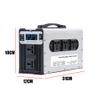 1500 Watts Pure Sine Wave Power Inverter, 12V 24V 48V 60V 72V DC to 110V/120V 230V/240V AC Converter Peak 3000W, for Home Appliances, RV Camping, Off-Grid Solar,Dc 12v,AC 110V view 3